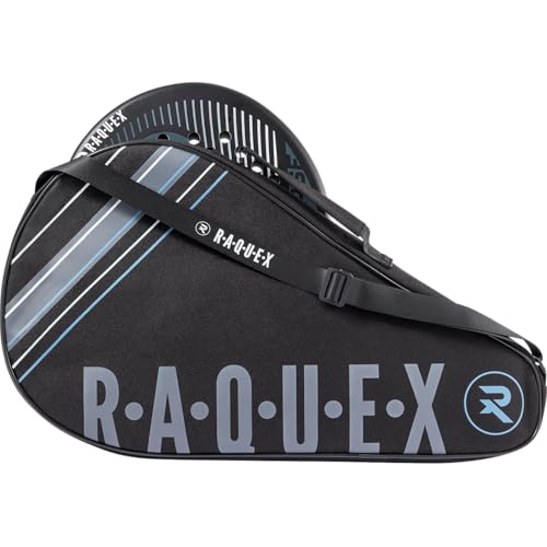 Raquex Enigma Padelschläger-Schutztasche für 1 Schläger – Schwarze Padeltasche für Damen und Herren, gepolsterter Padelschlägerschutz – Das perfekte Padel-Geschenk Raquex Enigma Padelschläger-Schutztasche für 1 Schläger – Schwarze Padeltasche für Damen und Herren, gepolsterter Padelschlägerschutz – Das perfekte Padel-Geschenk von Raquex