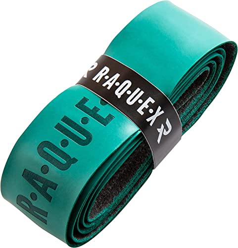 Raquex Enhance Ersatz-Griffband: Griffband geeignet für Tennis-, Badminton- und Squashschläger. 13 Farben. Hochwertiges, selbsthaftendes Griffband für Tennisschläger (Dunkelgrün, 1 Griffband) von Raquex