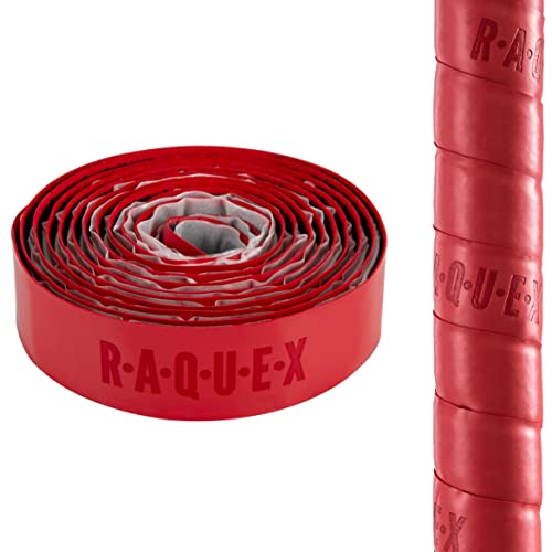 Raquex Hockeyschläger-Griff: Super griffig, weich und saugfähig (Rot, 1 Griffband) von Raquex