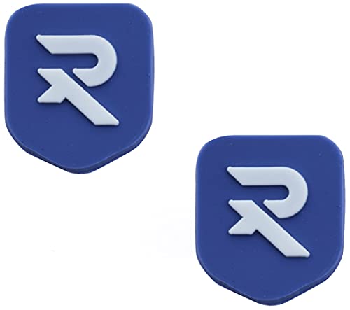 Raquex Tennissaiten-Dämpfer (2 Stück) – Vibrationsstoßdämpfer für Schlägersaiten und eng anliegende Antivibrationsschläger-Zubehör (Blau) von Raquex