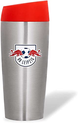RB Leipzig Club Thermobecher Edelstahl silbern/rot Coffee to go Becher RBL - Plus Lesezeichen Wir lieben Fußball RB Leipzig Club Thermobecher Edelstahl silbern/rot Coffee to go Becher RBL - Plus Lesezeichen Wir lieben Fußball von RB Leipzig