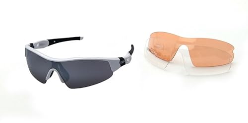 Ravs Multi SPORTBRILLE Sonnenbrille inkl. 3 WECHSELGLÄSER SOFTBAG von Ravs