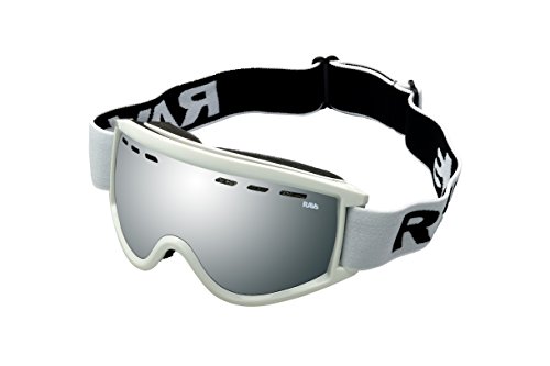 Ravs Super Size Bergbrille Schneebrille Skibrille Schutzbrille Snowboardbrille Bi Color voll gespiegelt Doppelglas Helmkompatibel von Ravs
