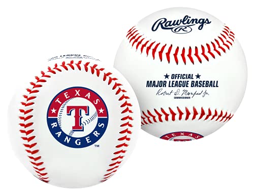 Jarden Sports Licensing Baseball, mit MLB-Teamlogo, weiß Jarden Sports Licensing Baseball, mit MLB-Teamlogo, weiß von Rawlings