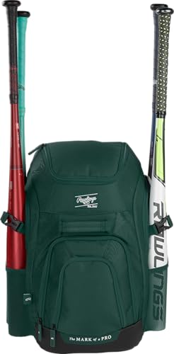 Rawlings Frankise 2.0 Spieler-Rucksack, Dunkelgrün Rawlings Frankise 2.0 Spieler-Rucksack, Dunkelgrün von Rawlings
