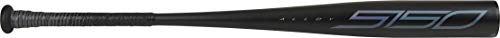 Rawlings Herren BB153-31 Baseballschläger, Schwarz/Metallic-Silber, 31 inch von Rawlings