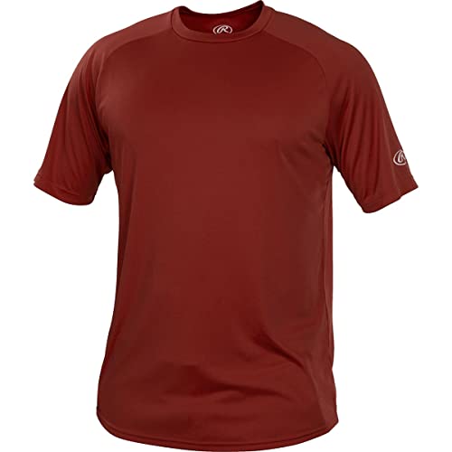 Rawlings Herren Crew Neck Tech Tee Shirt Serie Rawlings Herren Crew Neck Tech Tee Shirt Serie von Rawlings