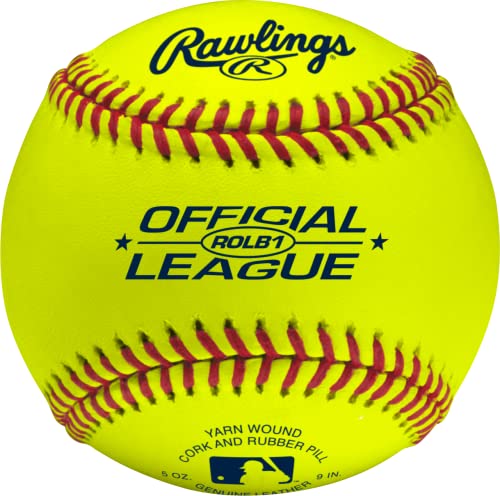 Rawlings Jungen RSGROLB1Y-DZ Baseballs, Optisches Gelb Rawlings Jungen RSGROLB1Y-DZ Baseballs, Optisches Gelb von Rawlings