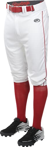 Rawlings Launch Series Knicker Baseballhose, paspeliert, Erwachsenengrößen. Rawlings Launch Series Knicker Baseballhose, paspeliert, Erwachsenengrößen. von Rawlings
