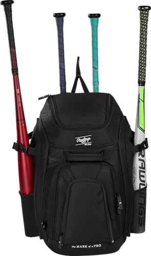 Rawlings Legion 2.0 Spieler-Rucksack, Baseball/Softball, Schwarz Rawlings Legion 2.0 Spieler-Rucksack, Baseball/Softball, Schwarz von Rawlings