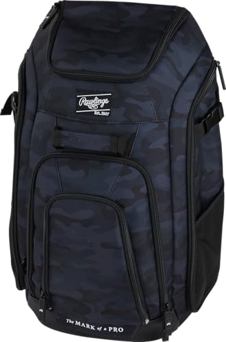 Rawlings Legion 2.0 Spieler-Rucksack, Baseball/Softball, Camouflage, Schwarz Rawlings Legion 2.0 Spieler-Rucksack, Baseball/Softball, Camouflage, Schwarz von Rawlings