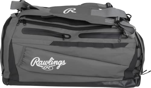 Rawlings | MACH Hyrbid Rucksack/Duffle Ausrüstungstasche | Baseball und Softball Graphit Rawlings | MACH Hyrbid Rucksack/Duffle Ausrüstungstasche | Baseball und Softball Graphit von Rawlings