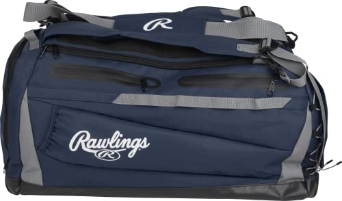 Rawlings | MACH Hyrbid Rucksack/Duffle Ausrüstungstasche | Baseball und Softball Marineblau Rawlings | MACH Hyrbid Rucksack/Duffle Ausrüstungstasche | Baseball und Softball Marineblau von Rawlings