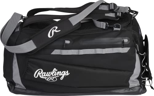 Rawlings | MACH Hyrbid Rucksack/Duffle Ausrüstungstasche | Baseball und Softball Schwarz Rawlings | MACH Hyrbid Rucksack/Duffle Ausrüstungstasche | Baseball und Softball Schwarz von Rawlings