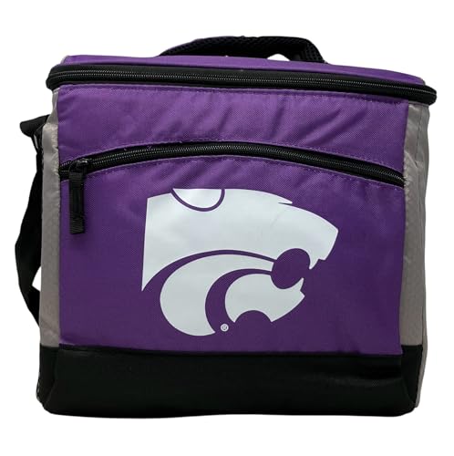 Rawlings NCAA Kühltasche/Lunchbox, weich, isoliert, 24 Dosen Fassungsvermögen, Kansas State, Einheitsgröße, Teamfarben von Rawlings