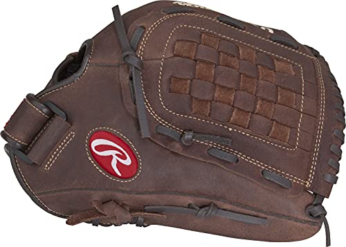 Rawlings Player Preferred Baseball Glove, Regular, Slow Pitch Pattern, Basket-Web, 12-1/2 Inch von Rawlings