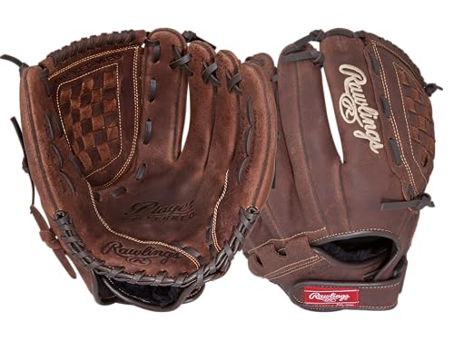 Rawlings Player Preferred Baseball Glove, Regular, Slow Pitch Pattern, Basket-Web, 12-1/2 Inch von Rawlings