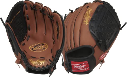 Rawlings Baseball-Handschuhe Players Series T-Ball & Youth Glove | Sizes 9"-11.5" | Multiple Styles, Dunkelbraun/Schwarz, 10.5" | Ages 6-8 Rawlings Baseball-Handschuhe Players Series T-Ball & Youth Glove | Sizes 9"-11.5" | Multiple Styles, Dunkelbraun/Schwarz, 10.5" | Ages 6-8 von Rawlings