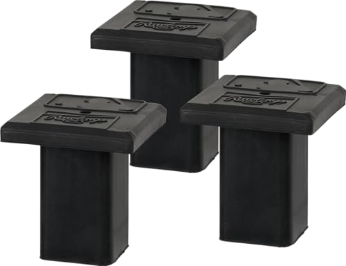 Rawlings | Quadratischer Anker Plug für Bases | Baseball/Softball | Heavy Duty Gummi | 3er Set Rawlings | Quadratischer Anker Plug für Bases | Baseball/Softball | Heavy Duty Gummi | 3er Set von Rawlings
