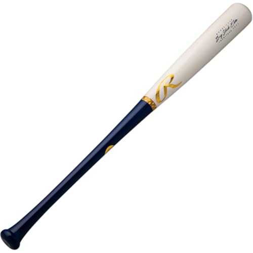 Rawlings Unisex-Erwachsene Adult Birch Wood Baseball Bat | Big Stick Elite | Multiple Colors/Styles Baseballschläger aus Holz, Natur/Marineblau – 110 Profil, 34" Rawlings Unisex-Erwachsene Adult Birch Wood Baseball Bat | Big Stick Elite | Multiple Colors/Styles Baseballschläger aus Holz, Natur/Marineblau – 110 Profil, 34" von Rawlings