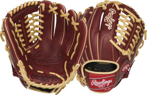 Rawlings Sandlot Baseball-Handschuh, Rechtshänder, 29,8 cm, modifiziertes Trap-Eze Web Rawlings Sandlot Baseball-Handschuh, Rechtshänder, 29,8 cm, modifiziertes Trap-Eze Web von Rawlings