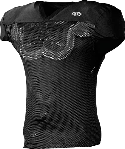 Rawlings Sporting Goods Herren Premium Pro Cut Praxis Fußball Jersey, Herren, schwarz Rawlings Sporting Goods Herren Premium Pro Cut Praxis Fußball Jersey, Herren, schwarz von Rawlings