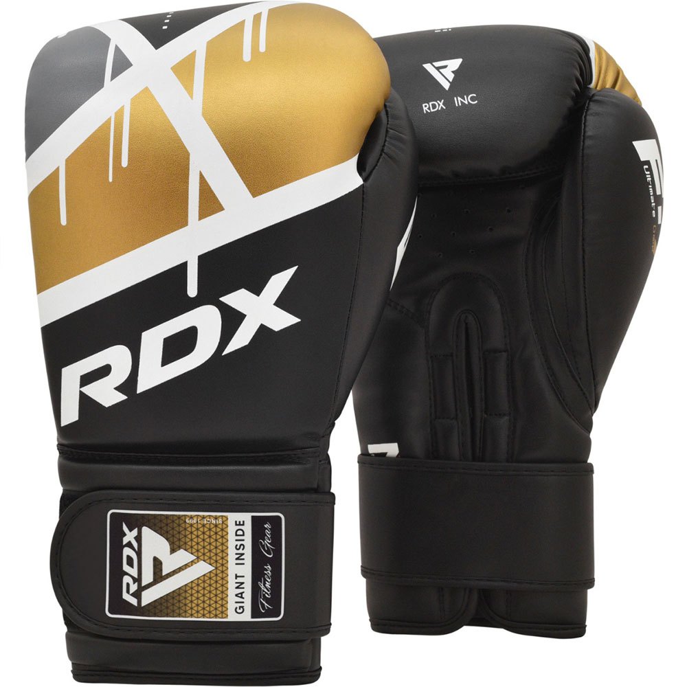 Rdx Sports Bgr 7 Artificial Leather Boxing Gloves Schwarz 14 oz von Rdx Sports