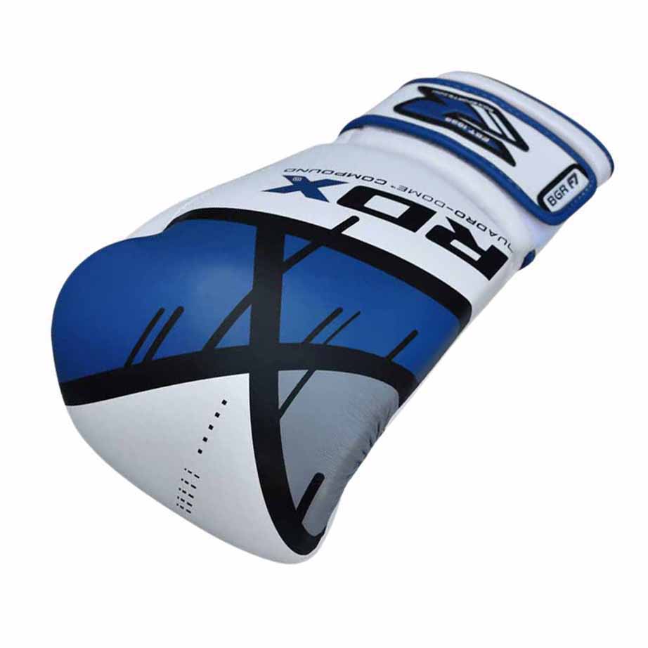 Rdx Sports Bgr F7 Boxing Gloves Weiß,Blau 10 oz von Rdx Sports