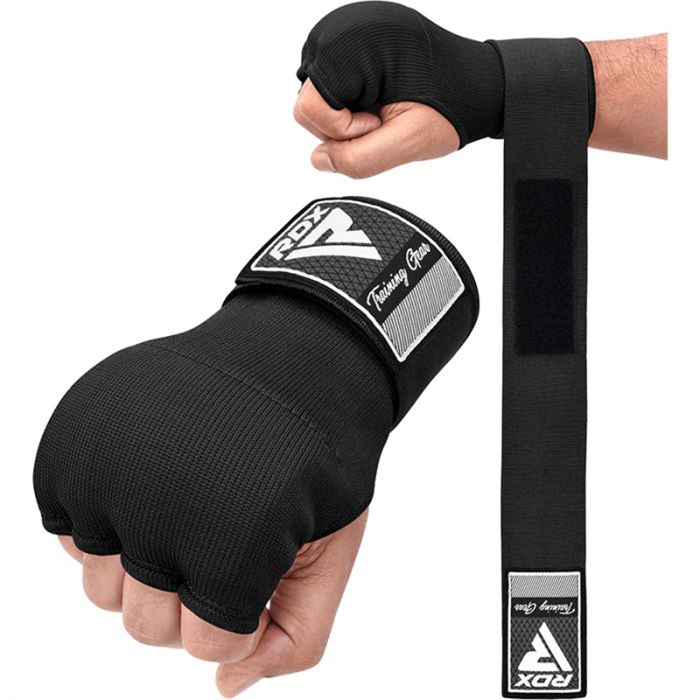 Rdx Sports Gel Padded Inner Gloves Hook & Loop Wrist Strap Schwarz XL von Rdx Sports