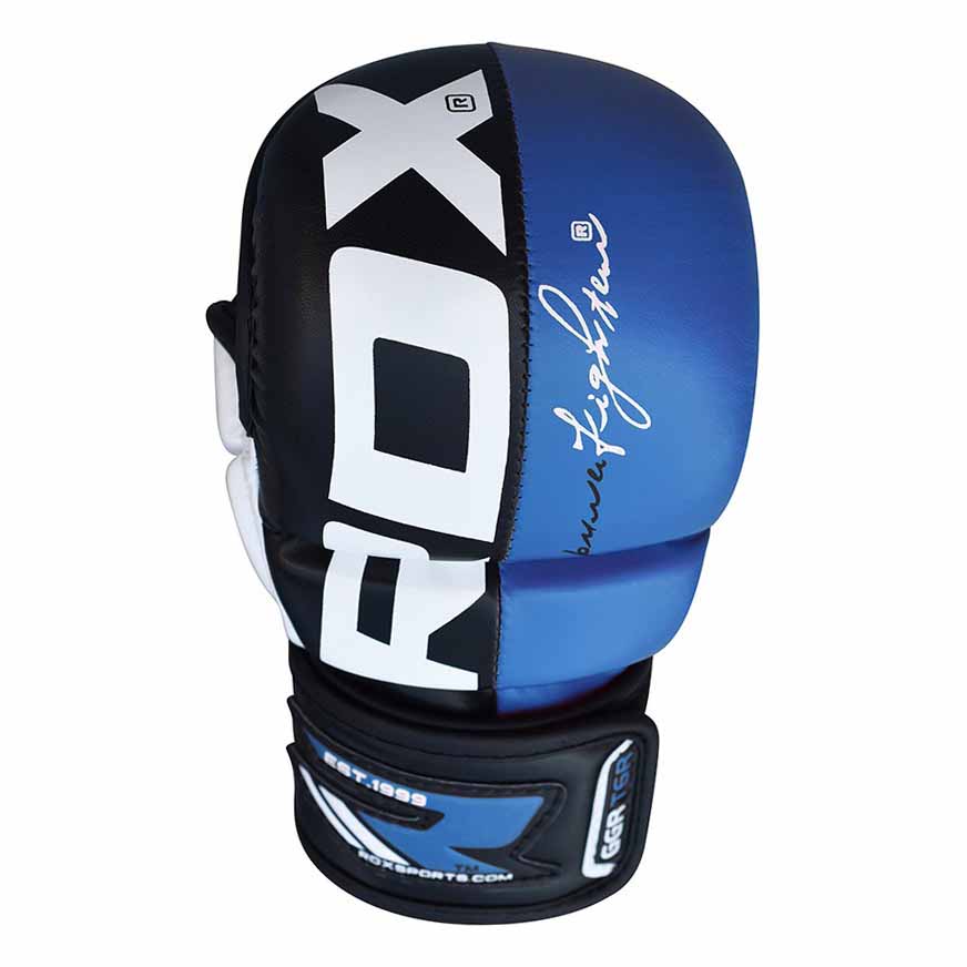 Rdx Sports Grappling Rex T6 Combat Gloves Blau XL von Rdx Sports