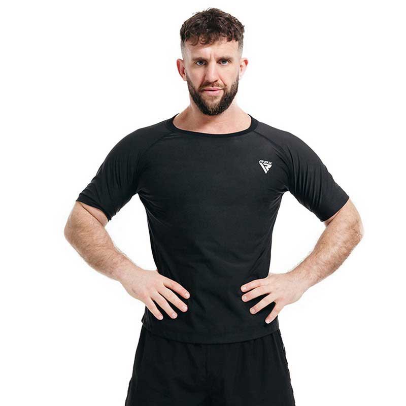 Rdx Sports Sweat M1 Short Sleeve T-shirt Schwarz L Mann von Rdx Sports