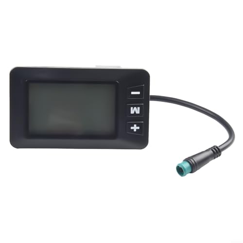 JN GD01 LCD Display, 36V 48V LCD SM Stecker Wasserdicht Stecker 5 Pin E-Bike Display, E-Bike Performance Monitor für JN Controller E-Bike von ReachMall