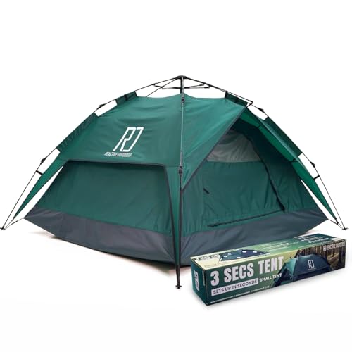 Reactive Outdoor Zelt - 3 Sekunden Zelt - 3 Sekunden Instant Pop Up Zelt - Einfache und schnelle Einrichtung Campingzelt - 1 Person Setup Wasserdicht Doppellagig Outdoor Camping Zelt (Klein (1-2 Reactive Outdoor Zelt - 3 Sekunden Zelt - 3 Sekunden Instant Pop Up Zelt - Einfache und schnelle Einrichtung Campingzelt - 1 Person Setup Wasserdicht Doppellagig Outdoor Camping Zelt (Klein (1-2 von Reactive Outdoor