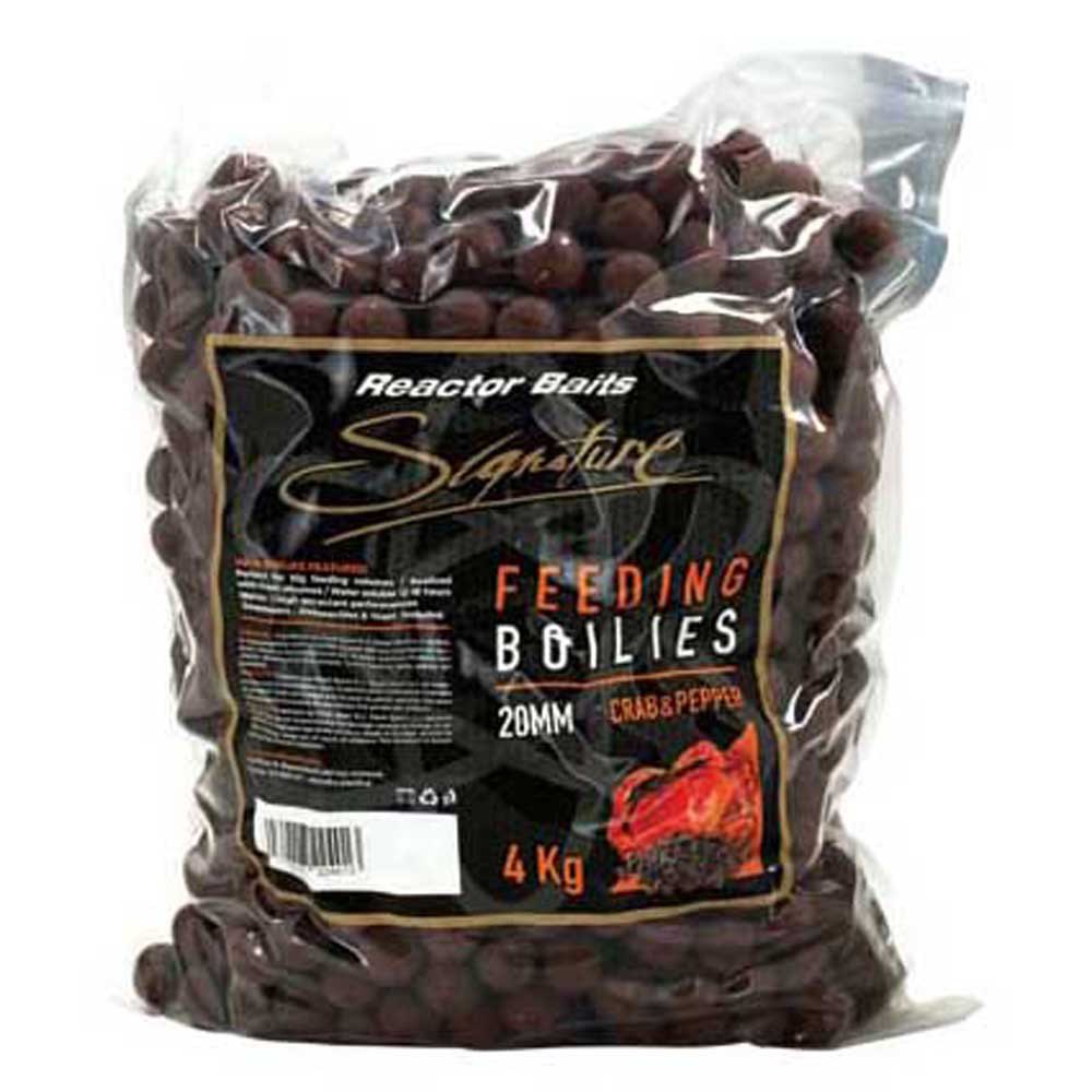 Reactor Baits Signature Boilie Crab&pepper 4kg Golden 24 mm Reactor Baits Signature Boilie Crab&pepper 4kg Golden 24 mm von Reactor Baits