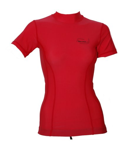 Reactor Damen Lycra-Shirt, rot, Kurzarm, 38 (M) von Reactor Diving