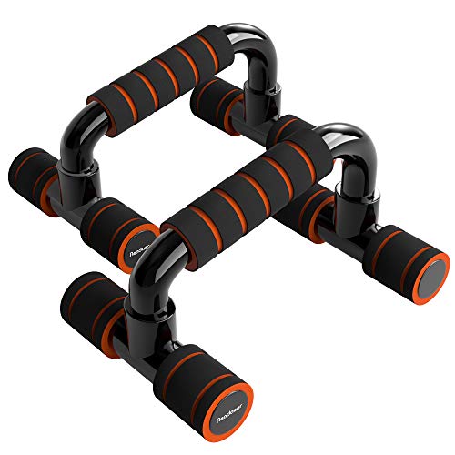 Readaeer Liegestützgriffe Push Up Stand Bars Liegestütze (orange) von Readaeer