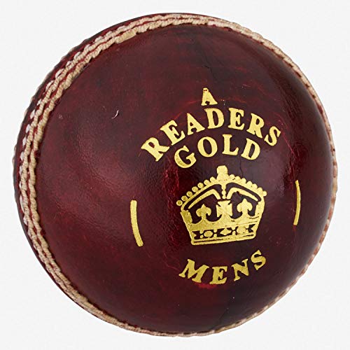 Readers, 5.5oz Gold 'A' Cricketball, 156 g, Rot, Herren von Readers