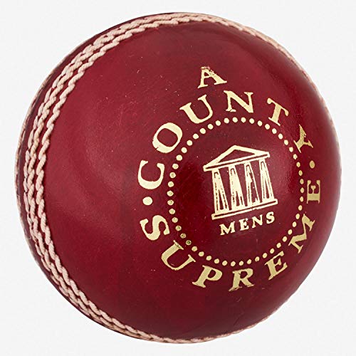 Readers Unisex's County Supreme 'A' Cricketball, rot, Herren Readers Unisex's County Supreme 'A' Cricketball, rot, Herren von Readers