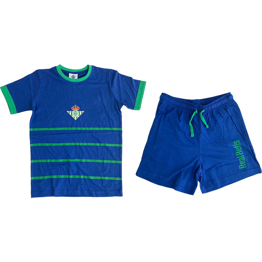 Real Betis Short Sleeve Pyjama Blau S Real Betis Short Sleeve Pyjama Blau S von Real Betis