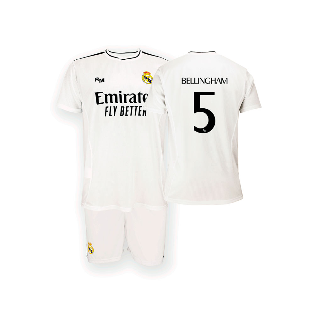 Real Madrid Real Madrid 24/25 Bellingham Junior Home Set Weiß 8 Years von Real Madrid