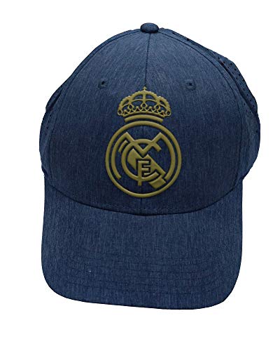 Real Madrid FC Rm3go20, Kappe Blau/Gold Stahl Mit Gitter Erwachsene, verstellbar Jeans 2019 2020 Unisex, Einheitsgröße Real Madrid FC Rm3go20, Kappe Blau/Gold Stahl Mit Gitter Erwachsene, verstellbar Jeans 2019 2020 Unisex, Einheitsgröße von Real Madrid