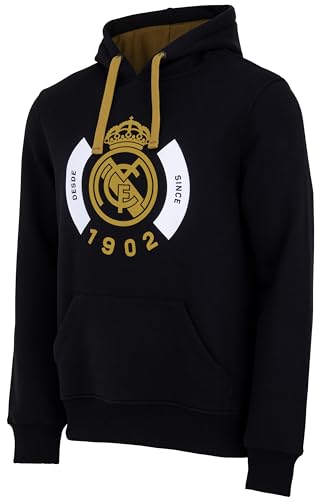 Real Madrid Kapuzen-Sweatshirt, offizielle Kollektion – Erwachsenengröße, Herren, M von Real Madrid