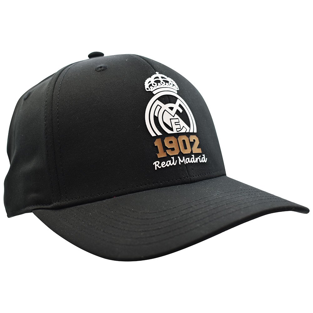 Real Madrid Logo Cap Schwarz Real Madrid Logo Cap Schwarz von Real Madrid