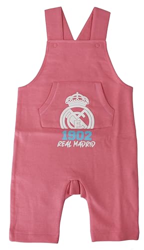 Real Madrid Overall Ärmelloses T-Shirt für Babys und Kleinkinder, Rosa, Nr. 6, 1 Stück Real Madrid Overall Ärmelloses T-Shirt für Babys und Kleinkinder, Rosa, Nr. 6, 1 Stück von Real Madrid