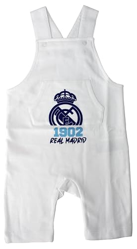 Real Madrid Overall White Ärmelloses T-Shirt für Babys und Kleinkinder, Babys, 1 Stück Real Madrid Overall White Ärmelloses T-Shirt für Babys und Kleinkinder, Babys, 1 Stück von Real Madrid