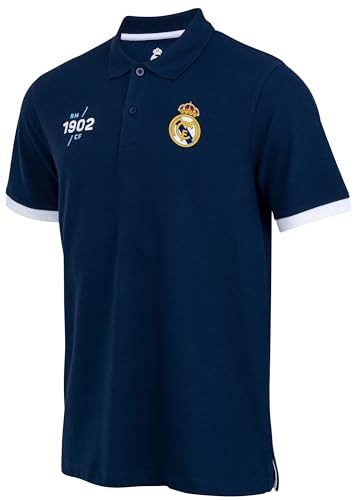 Real Madrid Real Herren-Poloshirt, offizielle Fußball-Kollektion, Größe XL Real Madrid Real Herren-Poloshirt, offizielle Fußball-Kollektion, Größe XL von Real Madrid