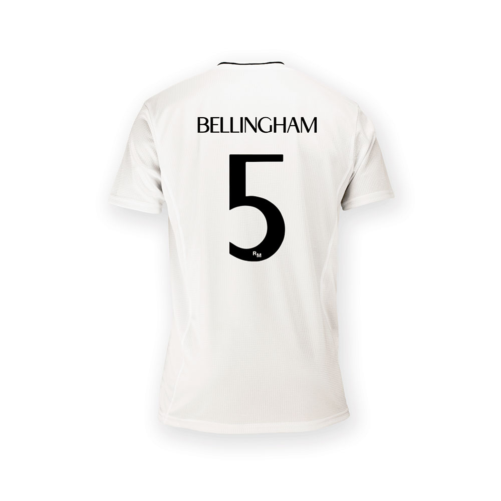 Real Madrid Real Madrid 24/25 Bellingham Junior Home Short Sleeve T-shirt Weiß 14 Years von Real Madrid