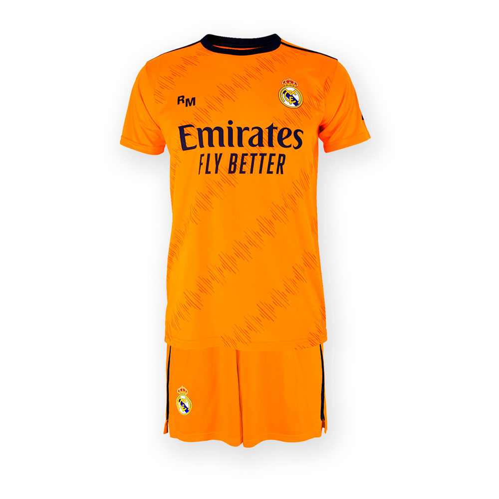 Real Madrid 24/25 Away Junior Set Orange 6 Years Real Madrid 24/25 Away Junior Set Orange 6 Years von Real Madrid