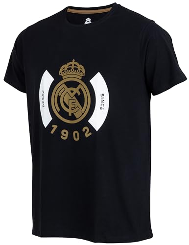 Real Madrid T-Shirt Offizielle Kollektion, Schwarz , 8 Jahre von Real Madrid