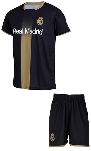 Real Madrid Trikot für Kinder, offizielle Kollektion, Schwarz , 10 Jahre von Real Madrid